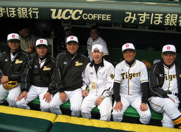 阪神タイガースOB戦にて
