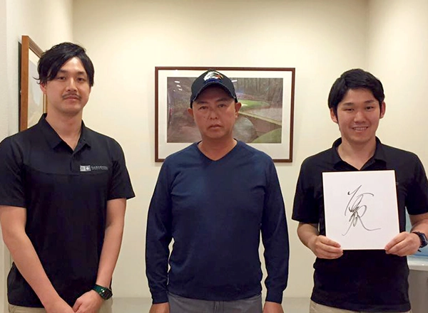 プロゴルファー 谷口徹選手