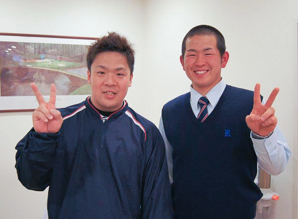 お客様との記念写真