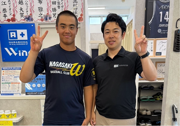 お客様との記念写真