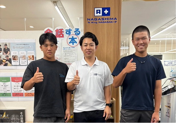 お客様との記念写真