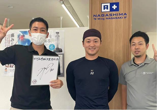お客様との記念写真