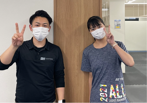 お客様との記念写真