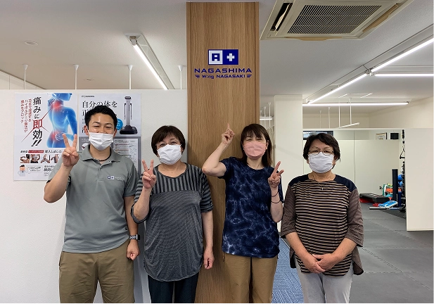 お客様との記念写真