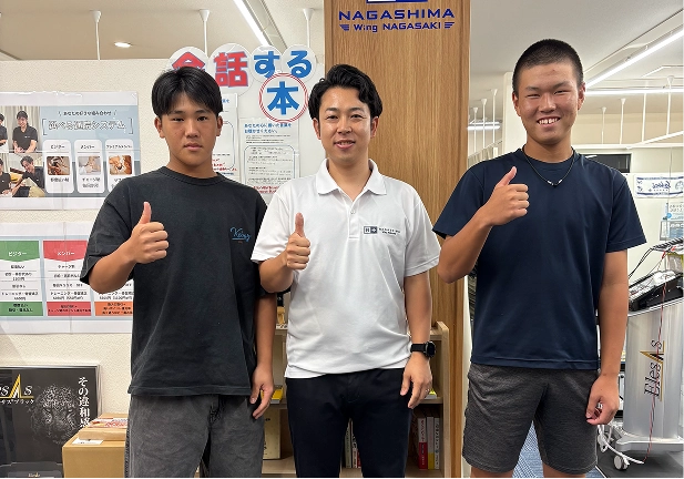 お客様との記念写真