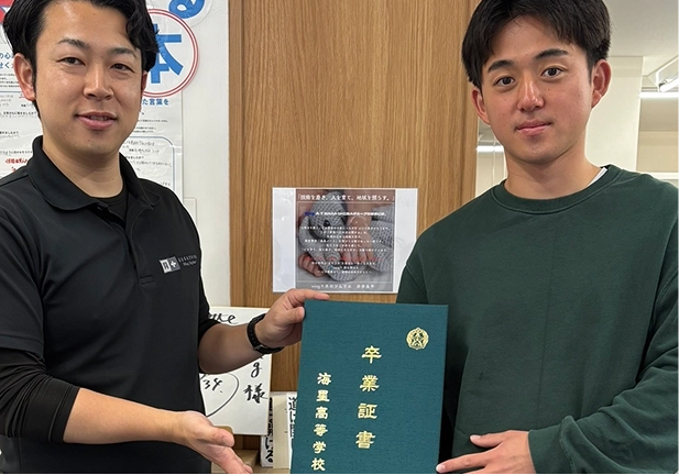 お客様との記念写真