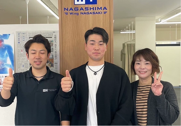 お客様との記念写真