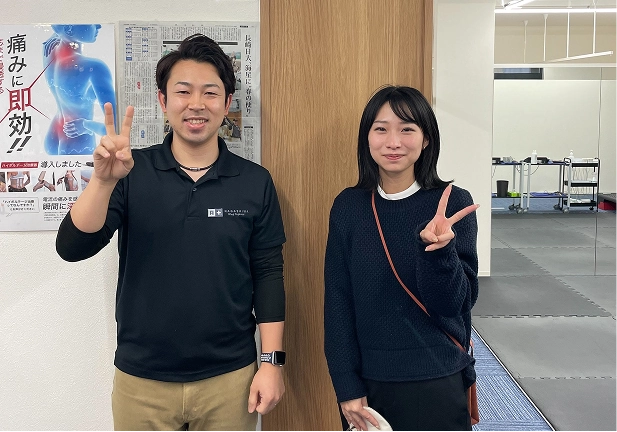 お客様との記念写真