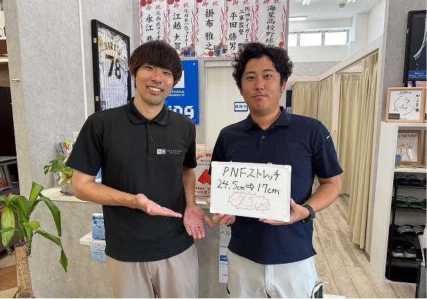 お客様との記念写真