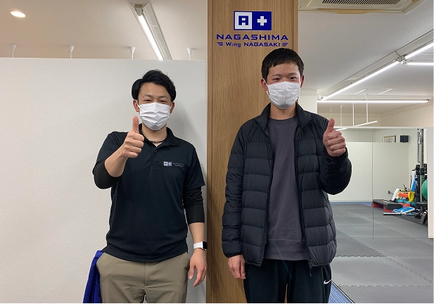 お客様との記念写真