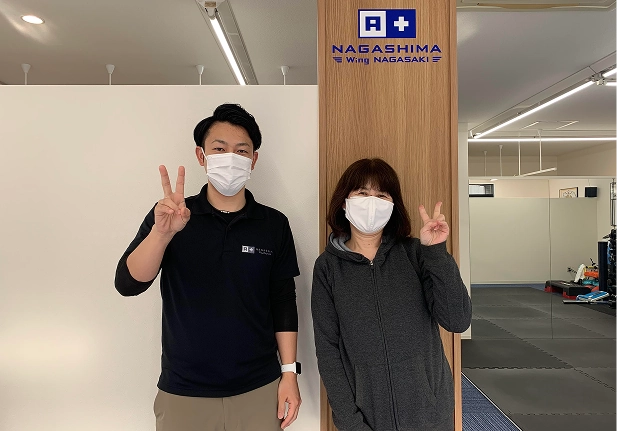 お客様との記念写真