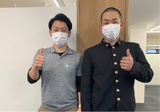 お客様との記念写真