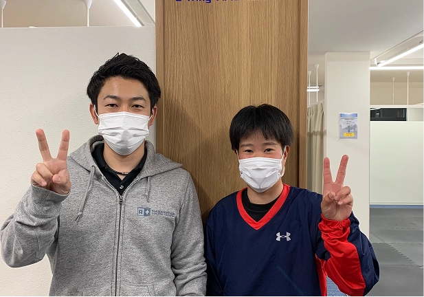 お客様との記念写真
