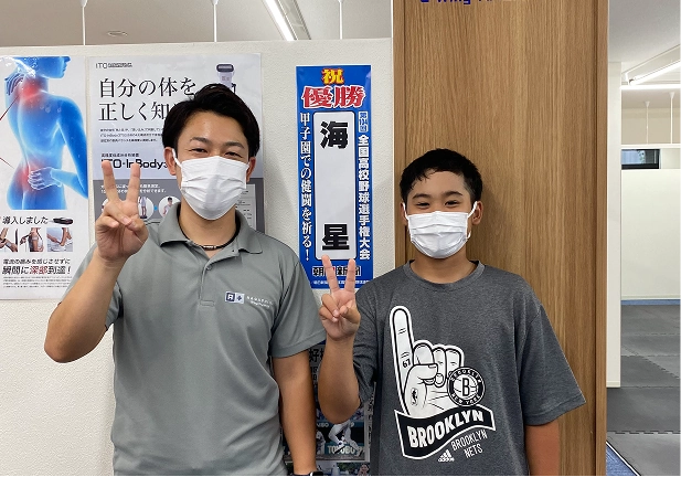 お客様との記念写真