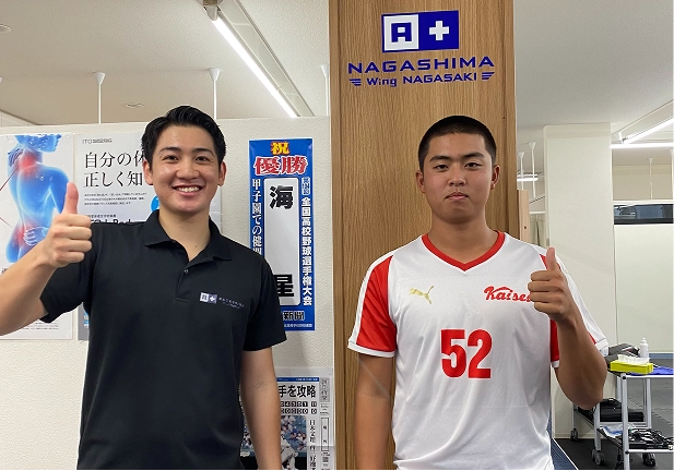 お客様との記念写真