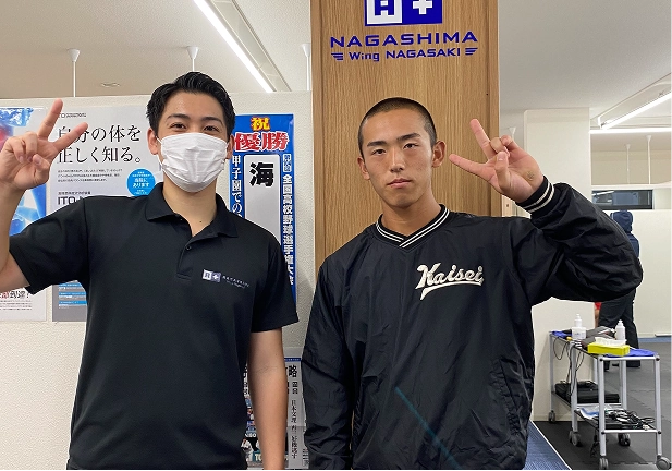 お客様との記念写真