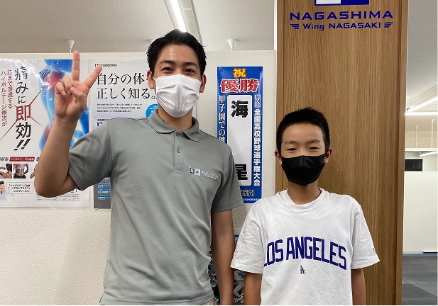 お客様との記念写真